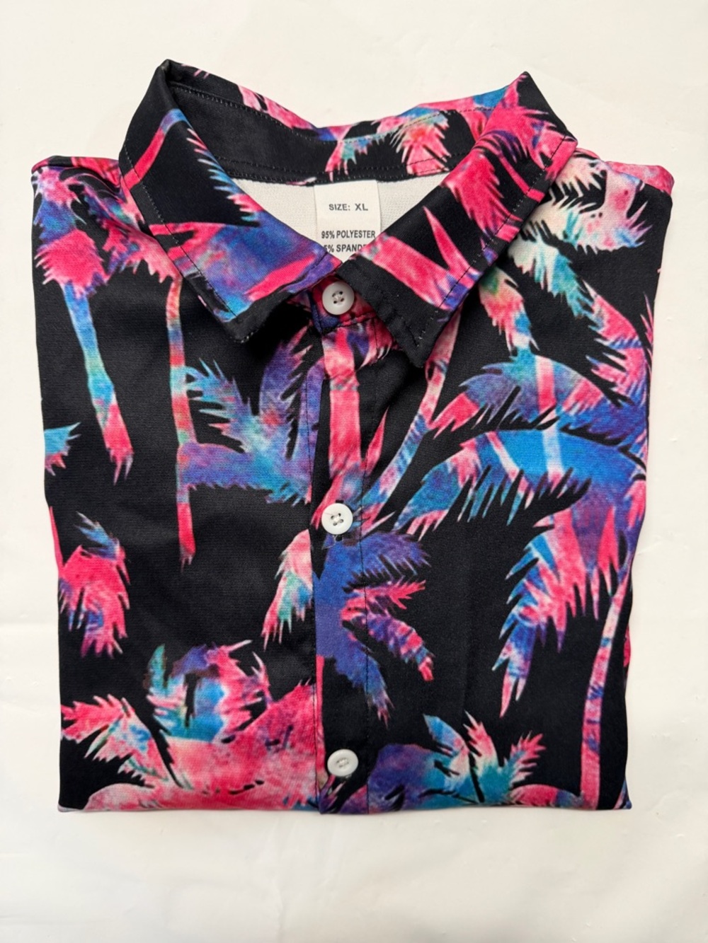 Tropical Kids Button Down Shirt - Multicolor